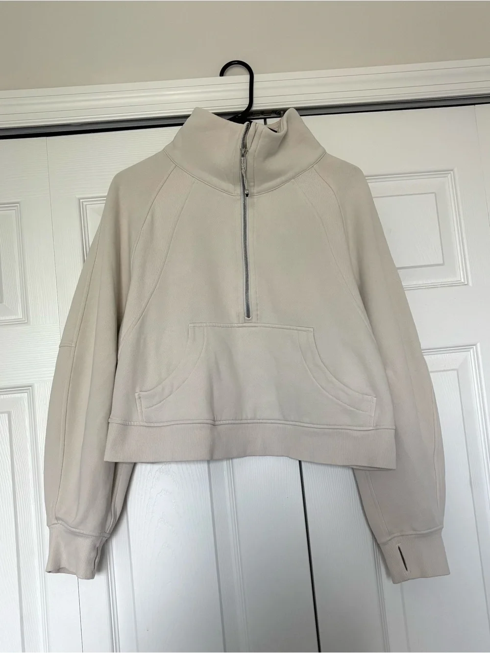 Lululemon scuba funnel neck half zip sweatshirt